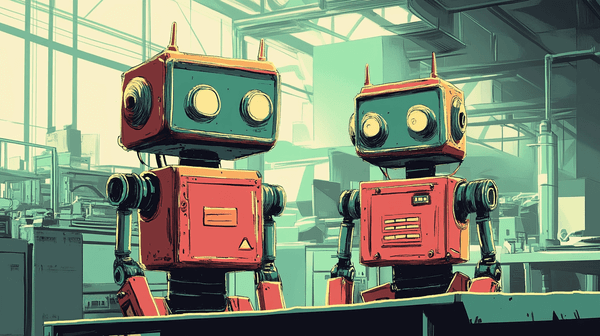 Roboty w magazynie